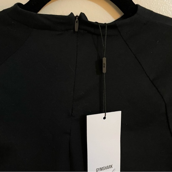 Gymshark VENTURE LONG SLEEVE TOP - BLACK, size XS - Picture 12 of 15